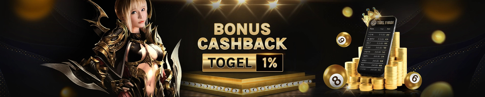 Cashback TOTO/TOGEL 1% Tanpa Batas Togel9Naga